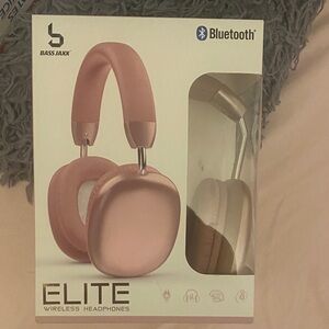 Bass Jaxx Elite Wireless Headphones - Pink